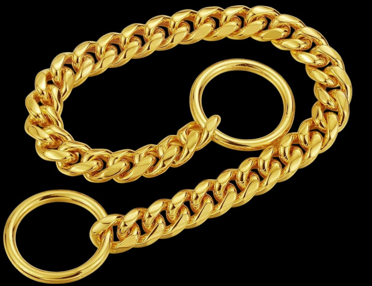 Heavy-Duty Brass Choke Chain, 64cm