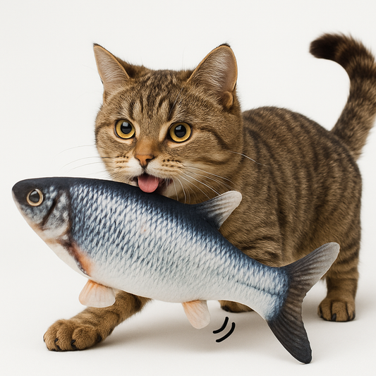 Floppy Fish Cat Toy – Rechargeable