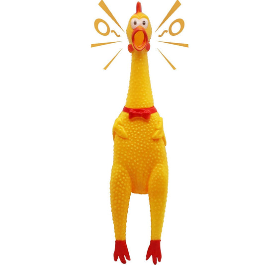 Squeaky Chicken Toy for Dogs