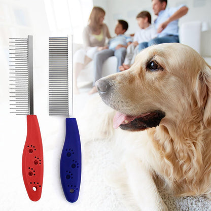 Steel Bristles Comb – Thick Coats