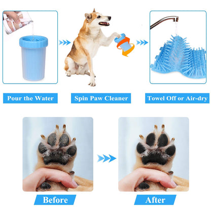 Portable Silicone Pet Paw Washer
