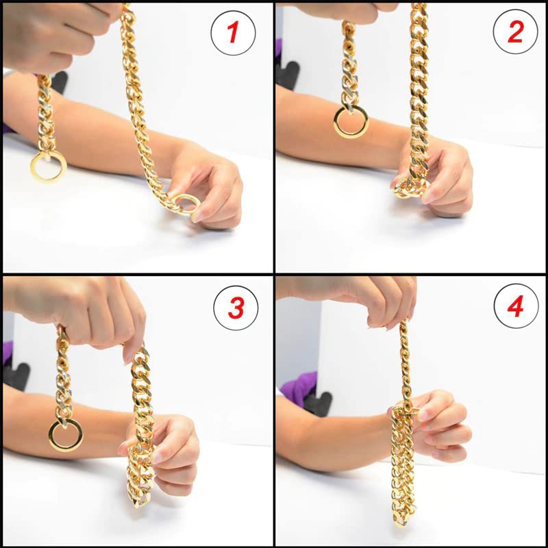 Heavy-Duty Brass Choke Chain, 64cm