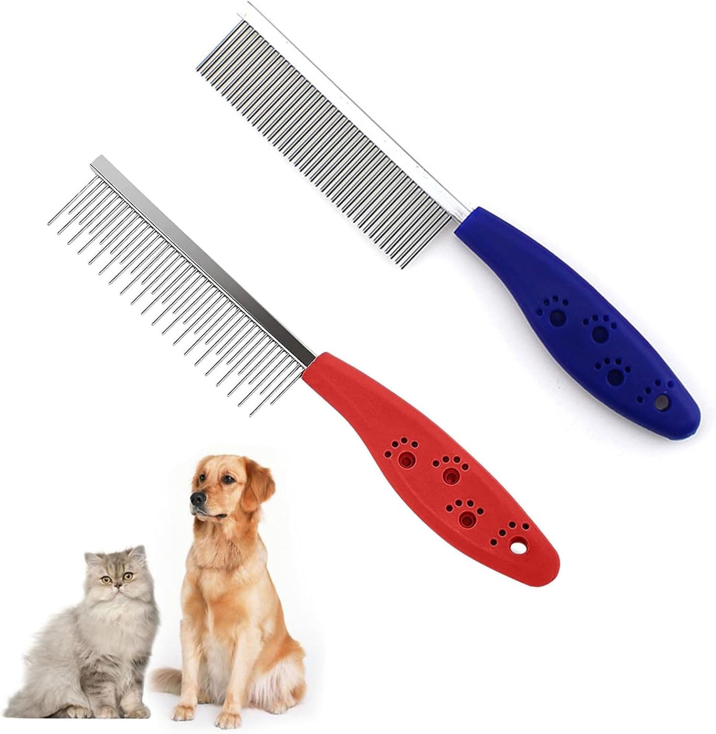 Steel Bristles Comb – Thick Coats