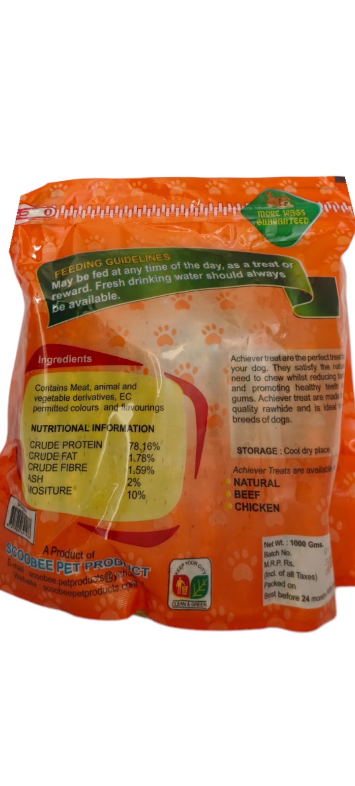 Protein-Packed Achiever Dog Sticks