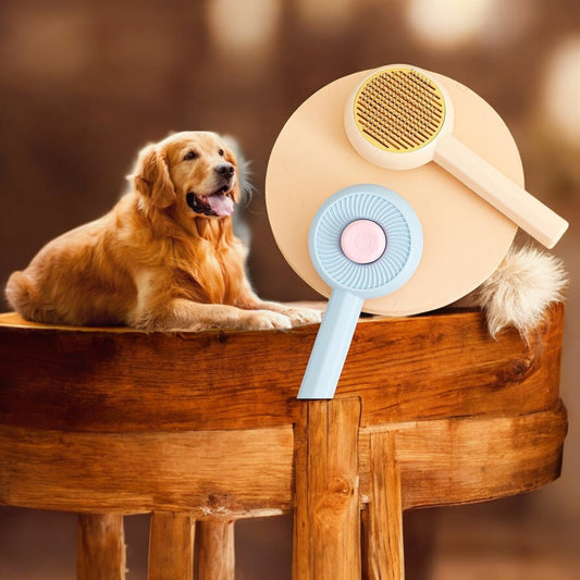 Swirl Pet Brush – Round Grooming Tool