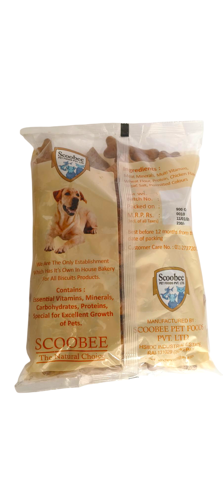 Tasty Non-Veg Dog Biscuits